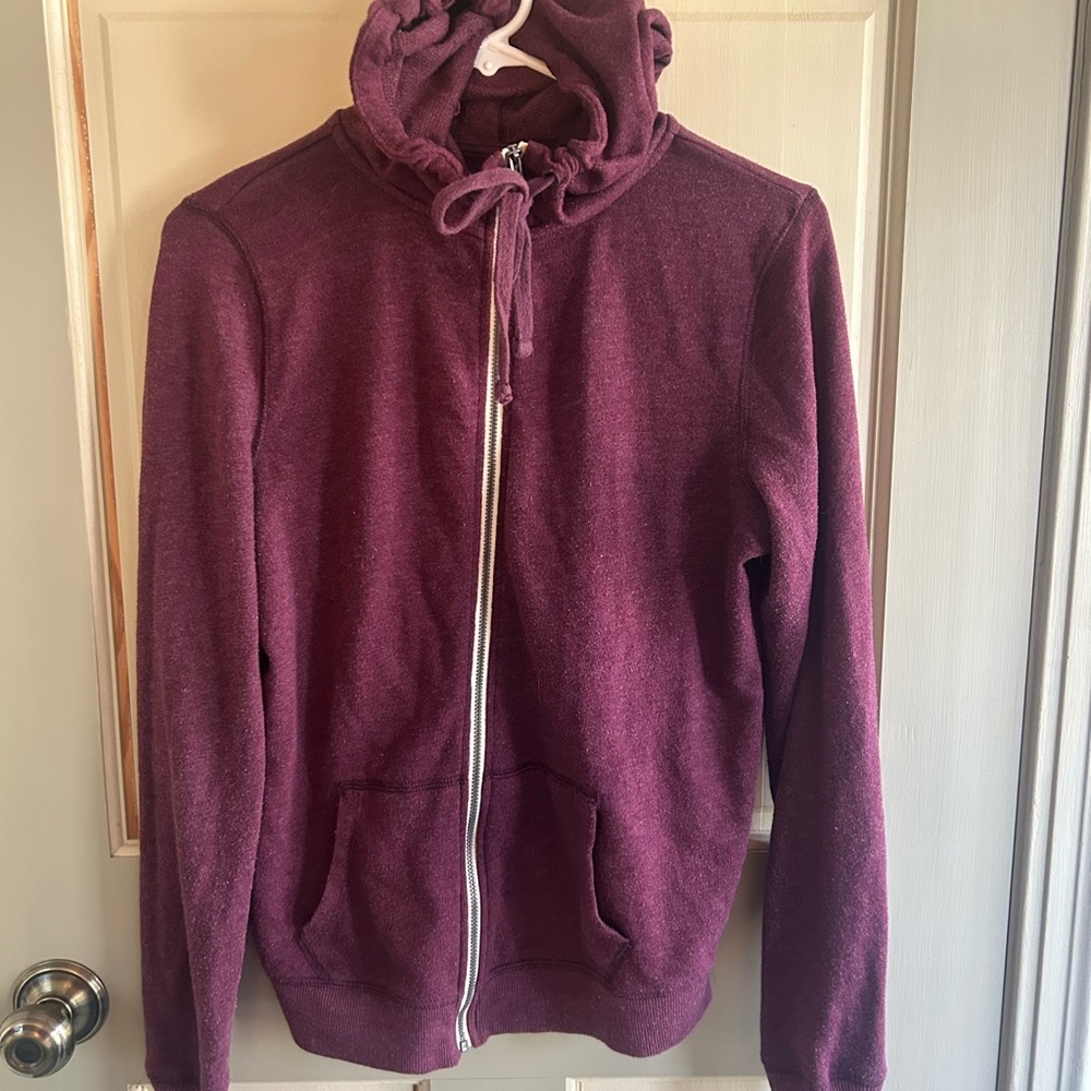 Men's Purple Hoodie Sweater